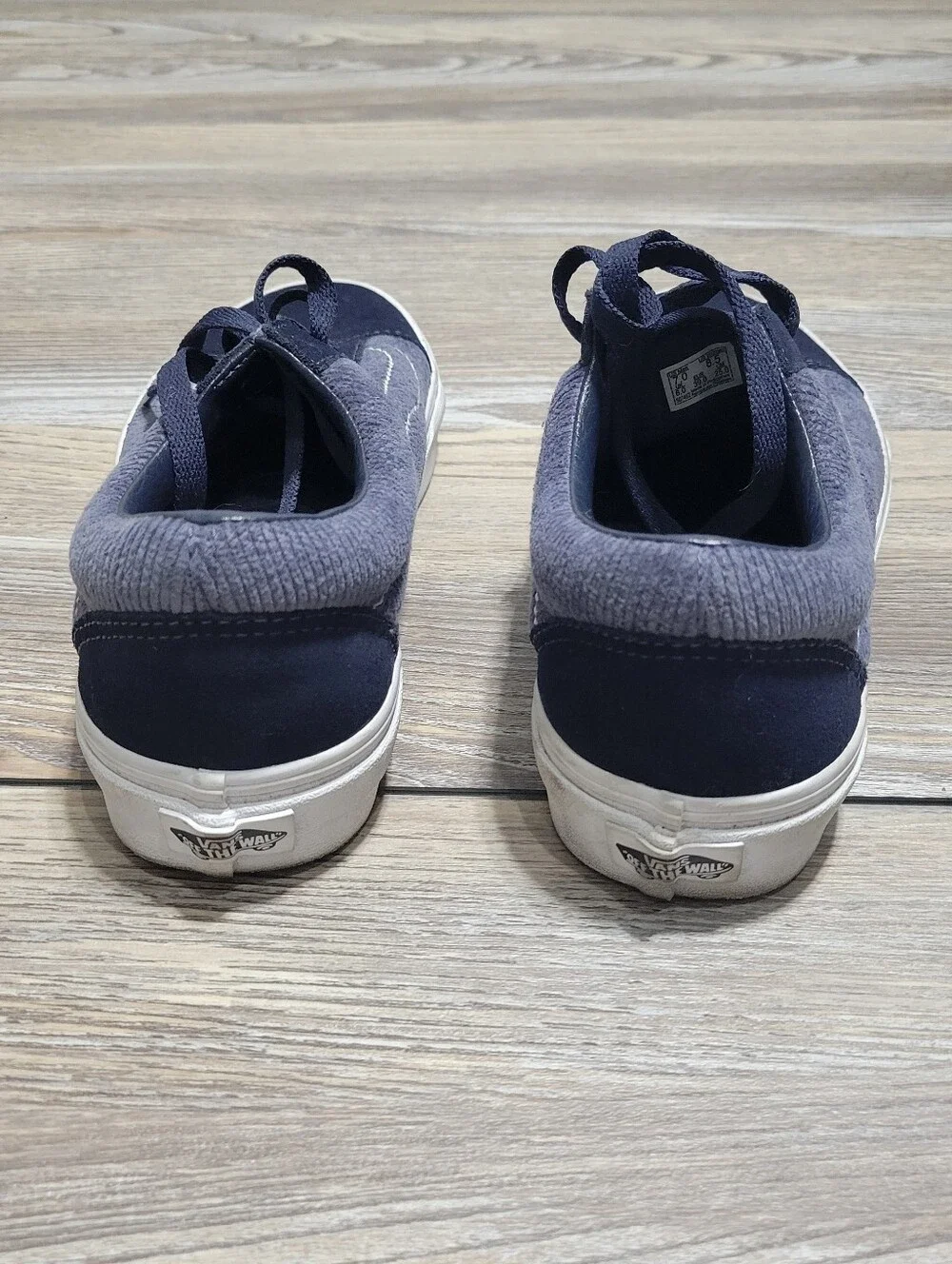Vans Sneaker Womens Size 8.5 Blue Paisley